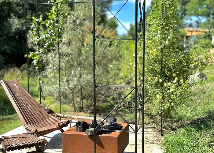 بيت للعطل Garden - The Nest Drahobudice